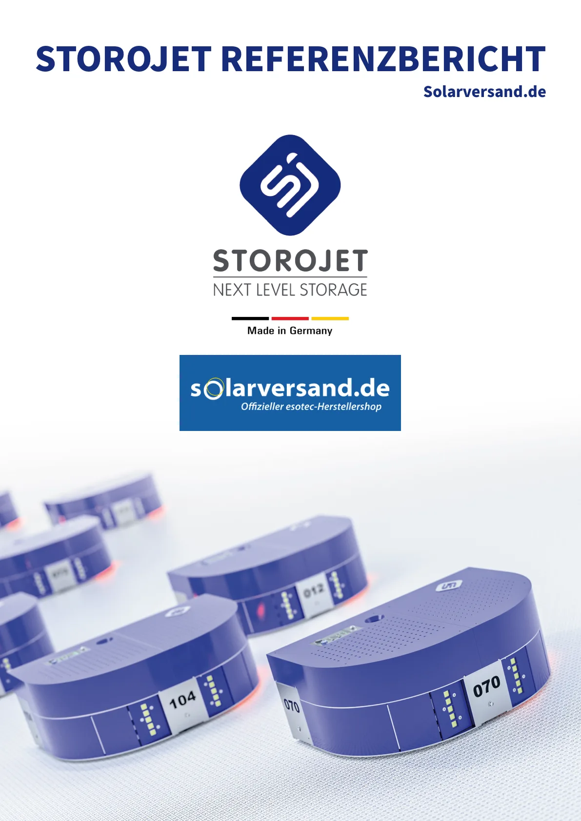 STOROJET Referenzbericht Solarversand