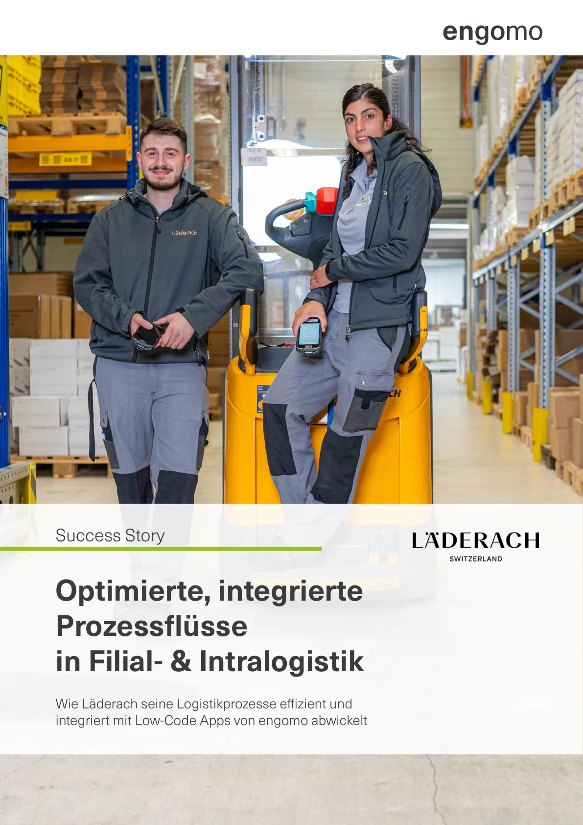 Success Story: Optimierte, integrierte Prozessflüsse in Filial- & Intralogistik bei der Läderach (Schweiz) AG