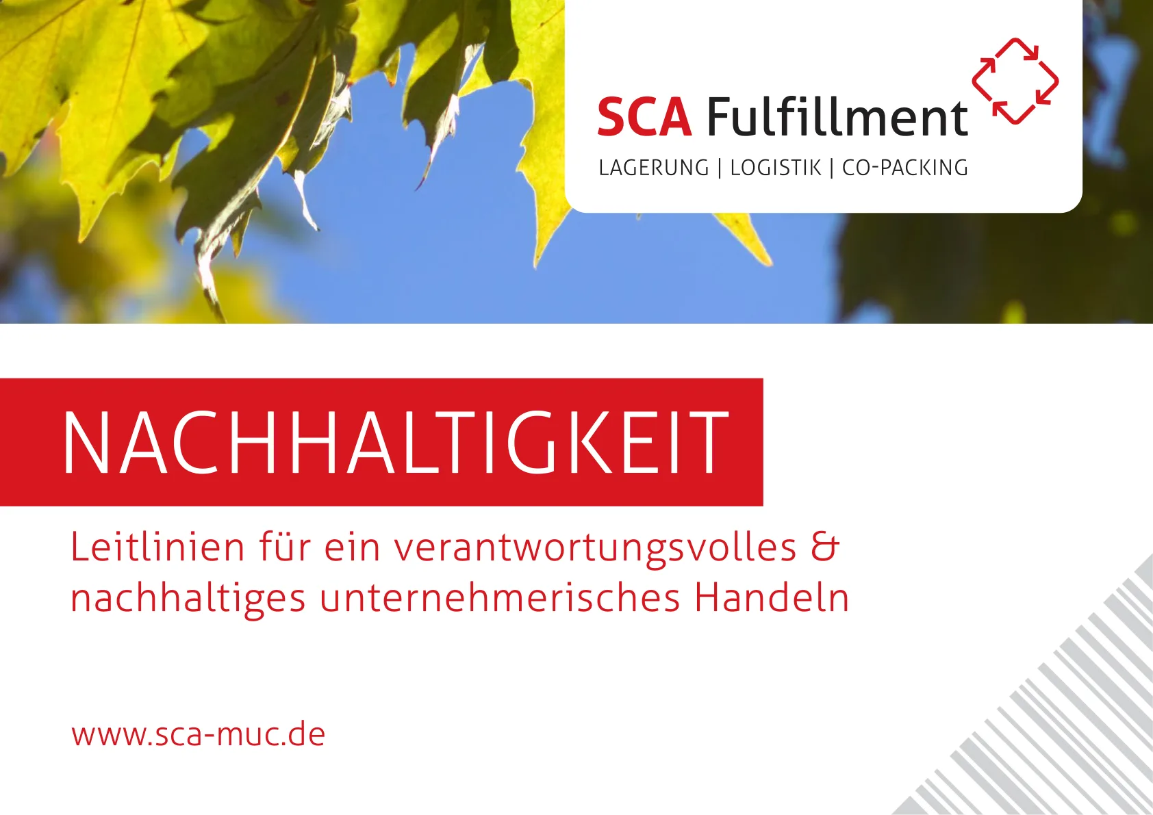 Sca handout nachhaltigkeit
