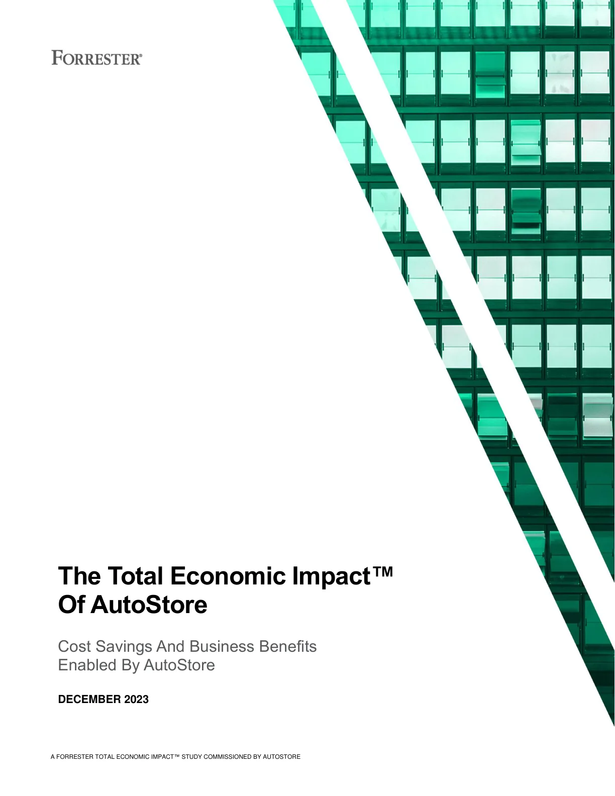 Total Economic Impact of AutoStore