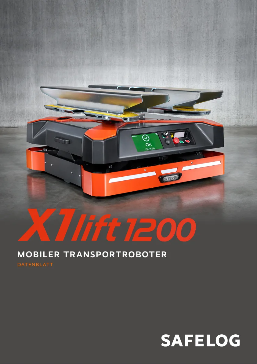 SAFELOG Datenblatt X1 lift 1200 DE