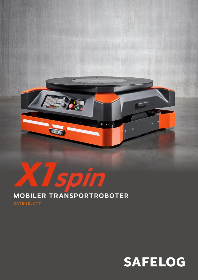 SAFELOG Datenblatt X1 spin DE