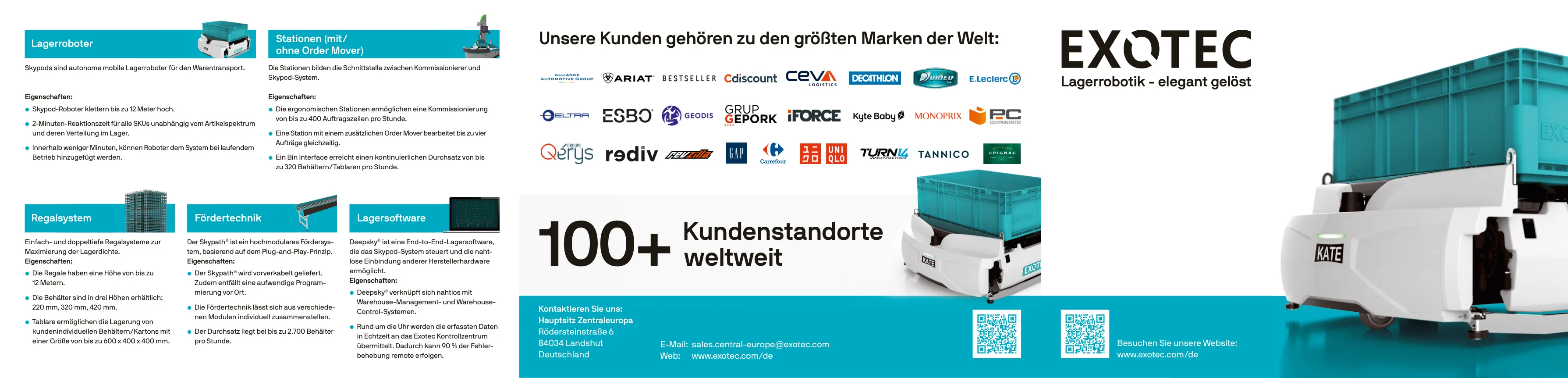 Exotec Broschüre 2024