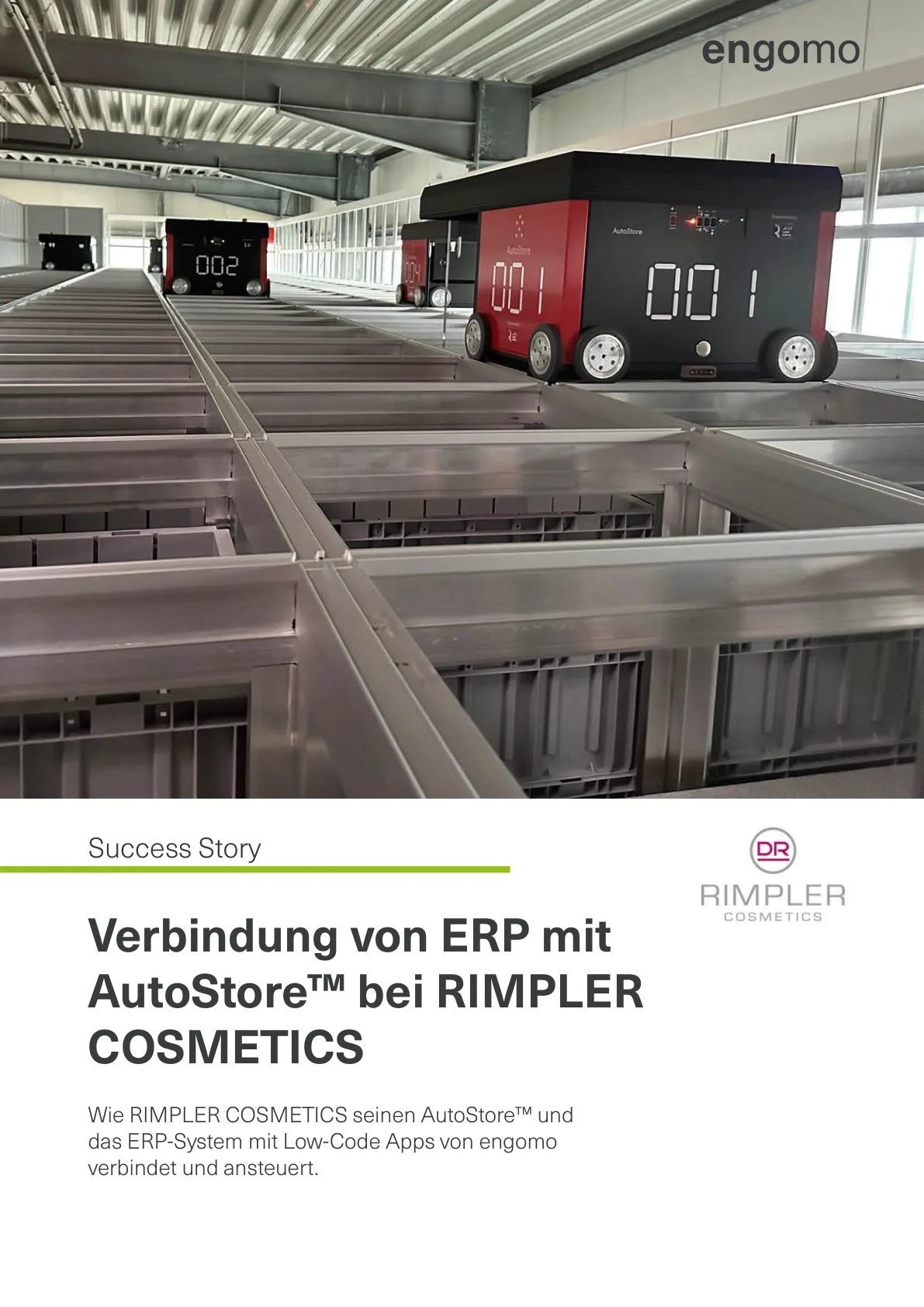 Success Story: Verbindung von ERP mit AutoStore™ bei RIMPLER COSMETICS