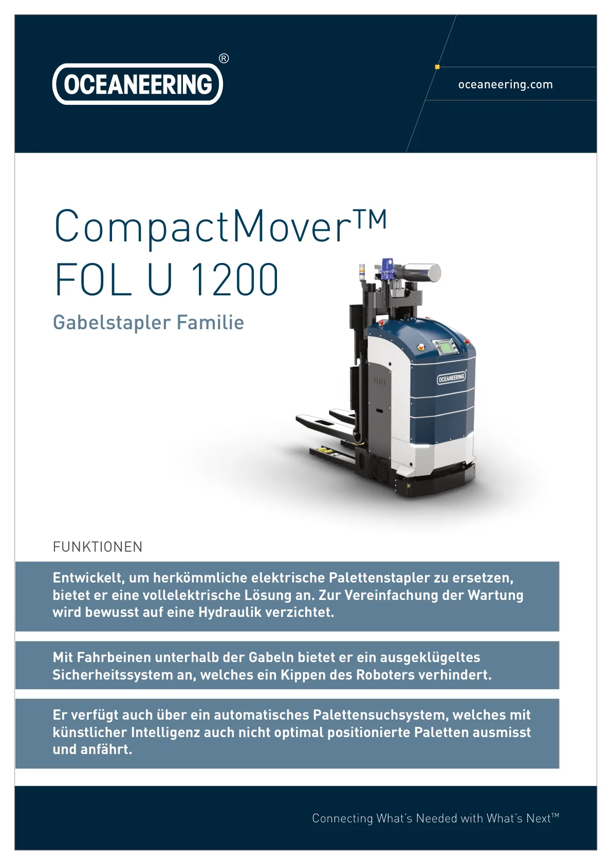 Oceaneering Mobile Robotics CompactMover™ FOL U 1200