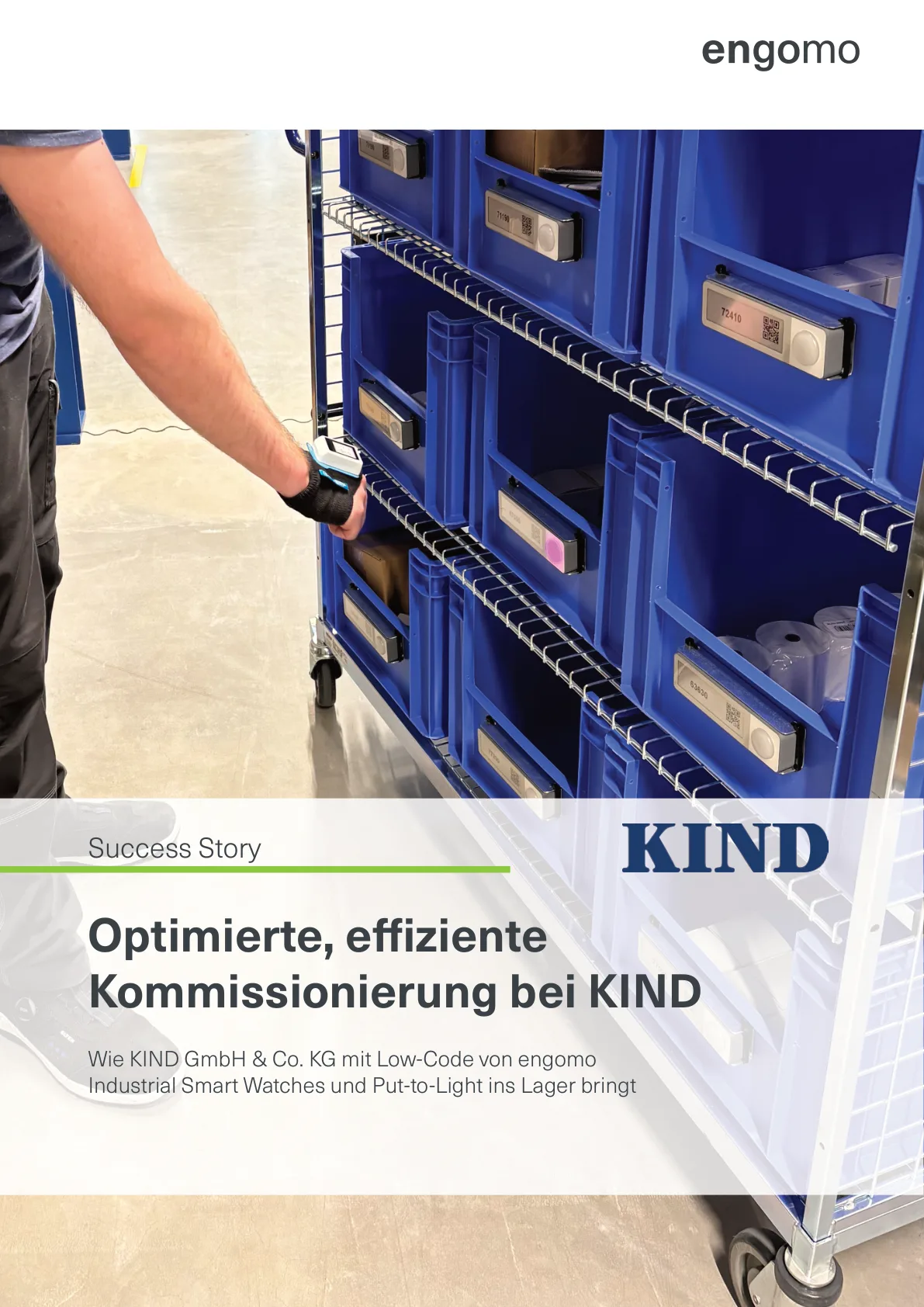Success Story: Optimierte, effiziente Kommissionierung bei der KIND GmbH & Co. KG