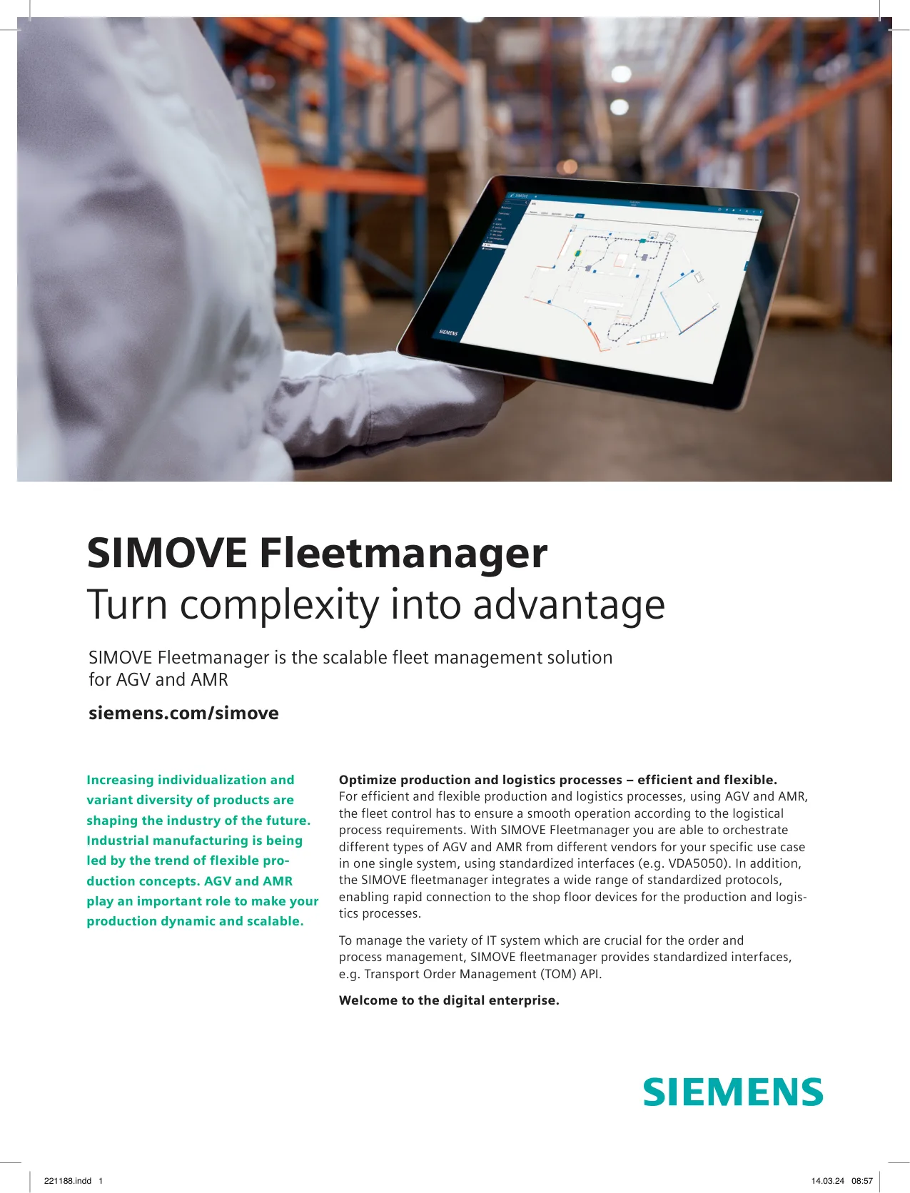 SIMOVE Fleetmanager Flyer