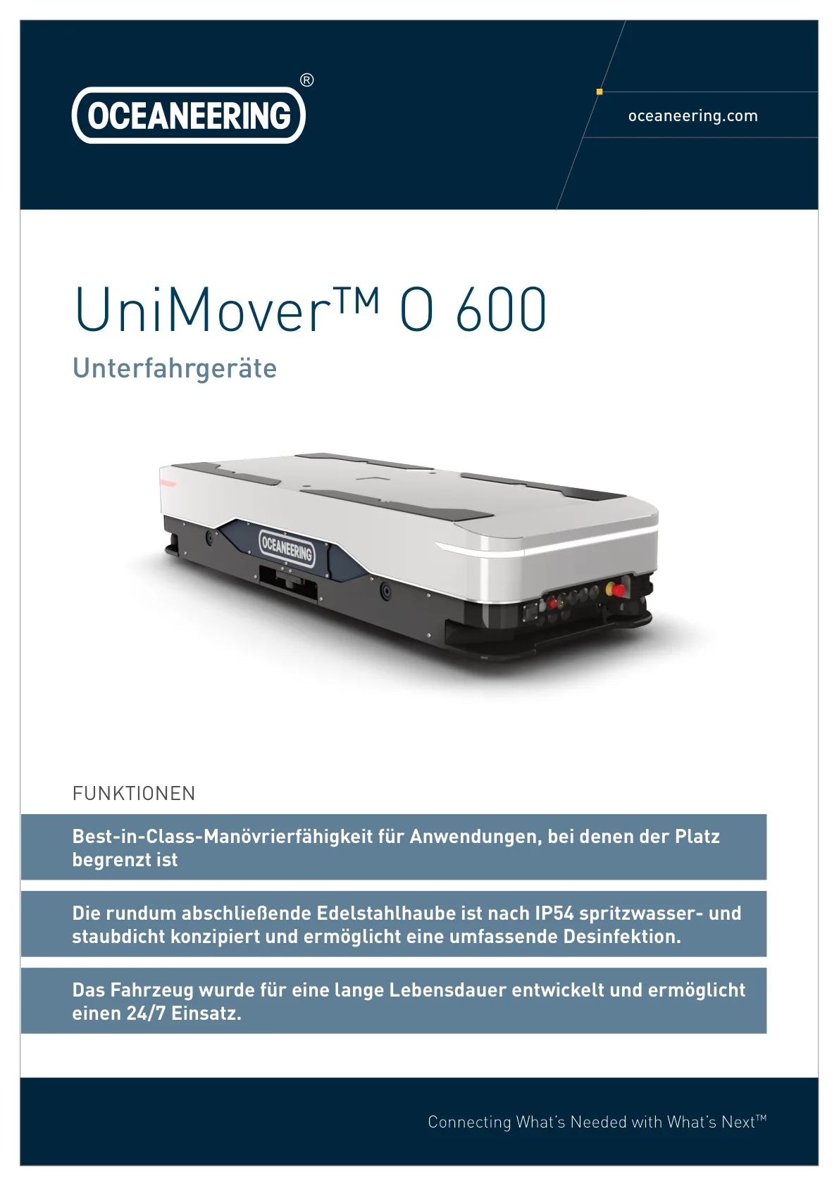 Oceaneering Mobile Robotics UniMover™ O 600