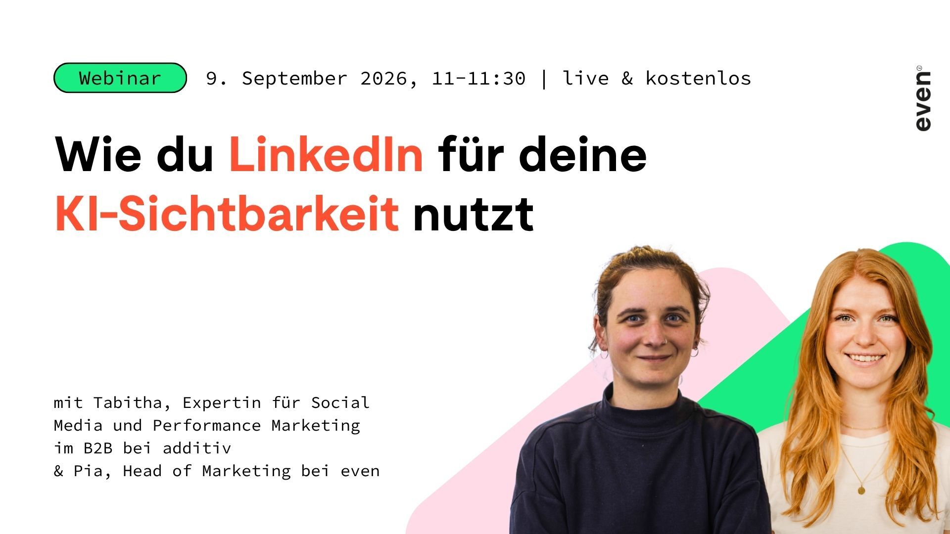 Wie du LinkedIn für deine KI-Sichtbarkeit nutzt – live mit additiv